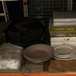Partij servies + ventilator