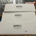 3x Pendant lamp cube old silver 4L, Bronx71
