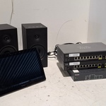 Partij Diverse professionele AV apparatuur, Extron, Cisco, Edifier
