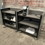2x Koffiekar met toebehoren, Nespresso