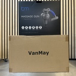 4x Premium massage gun in koffer met 6 opzetstukken, Bluemay