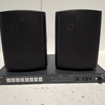 Partij Luidsprekers, videoswitcher, Audac, Extron, LX503, IN1608