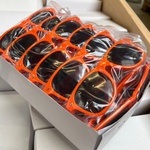 Ca. 500x Zonnebril Wayfarer model oranje