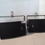 2x Luidspreker, Apart, Mask8F-BL, zwart