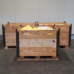 Partij kunststof overalls