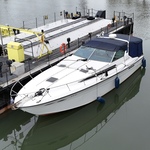 Kajuit motorboot, Sea Ray, 390 Express, 1987