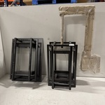 2x Wandlamp, Costa, zwart