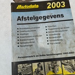 Boeken/afstelgegevens