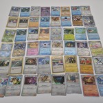 Ca. 48x Pokémon kaarten: zeldzame, vintage, holo’s en overig
