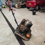 Trilapparaat op diesel, Wacker, DPS 2350