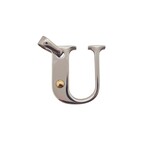 Pendant staal met .750 goud.