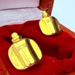 Christian Dior ‘Dune parfum’ goldplated pin broche set