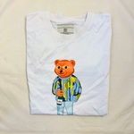 Heren kunstwerk T-shirt – Bear With Me – Moët Cartier