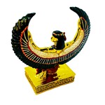 Egyptische godin kunstgouden beeld
