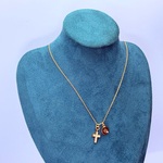 Givenchy goldplated ‘Diamond Cross’ pendant collier