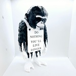 Banksy fanart sculptuur – Banksy ape