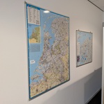 2x Kantoor landkaart