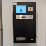 Stortautomaat / afstortkluis Enzosystems, Cabman Kiosk