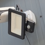 LED breedstraler met bewegingssensor Handson