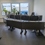 Elektrisch zit-sta controlecenter bureau