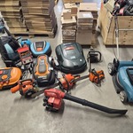 Ca. 13x Tuin benodigdheden, O.a. Makita, Worx, Husqvarna