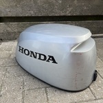 Buitenboordmotor kap, Honda, BF20, Grijs / Chroom