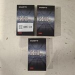 3x SSD Kaart 128GB, Gigabyte, NVMe M.2 2280, 2022