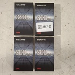 4x SSD Kaart 128GB, Gigabyte, NVMe M.2 2280, 2022