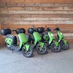 4x Elektrische scooter, Super Soco, CUx
