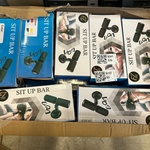 Sit up bar EZ sports, zwart