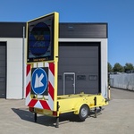 Verkeersveiligheids- en bewegwijzeringsaanhangwagen, VERDEGRO, VD3, 20