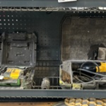 2x Kruislijnlasers, 1x boorhamer met snoer DeWalt
