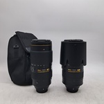 2x Camera lens, Nikon, AF-S Nikkor 80-400mm 1:4.5-5.6G ED