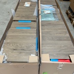2x Hoge kast 2 deuren 1 lade 39x36x180 cm, Geberit, Renova Plan, Noten