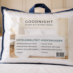 Ca. 16x Hotel Hoofdkussen, GOODNIGHT, 60x70cm