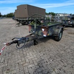 Aanhangwagen met huif, Gemco, 2017