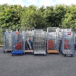 Partij diverse rolcontainers
