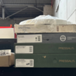 8x Badkameraccessoires w.o. inbouw wastafelmengkraan W.o. Hansgrohe, H