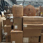 Pallet design verlichting ca. 21x Paco Home