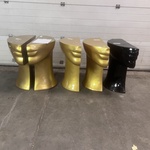 5x Salontafels POLSPOTTEN Hoofd