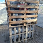 2x Palletbox met PVC hulpstukken