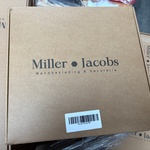Ca. 40x Wand Decoratietegel Miller&Jacobs, 43x30cm