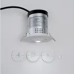 Ca. 120x Lenzen set Led noodverlichting inbouwspot set van 3, 87201680