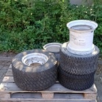 6x Velg t.b.v. Toro maaimachine