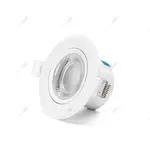 5x Led Inbouw Ronde Downlight met Verstelbare Hoek Aigostar, 843332528