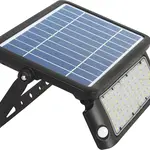 Ca. 16x Solar Led Floodlight met Sensor V-tac, 3800157639224, zwart