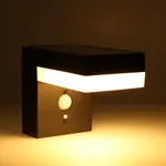 2x Solar Led Muurlamp met Bewegingssensor Pretoria, 8719323785397, zwa