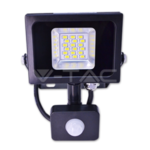 9x 10W Led Bouwlamp met Sensor V-tac, 3800157605731, zwart