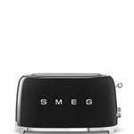 Broodrooster SMEG, TSF02BLEU, Zwart