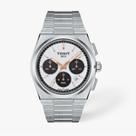Horloge Tissot, T137.427.11.011.00 PRX Automatic Chronograph 42mm, Wit